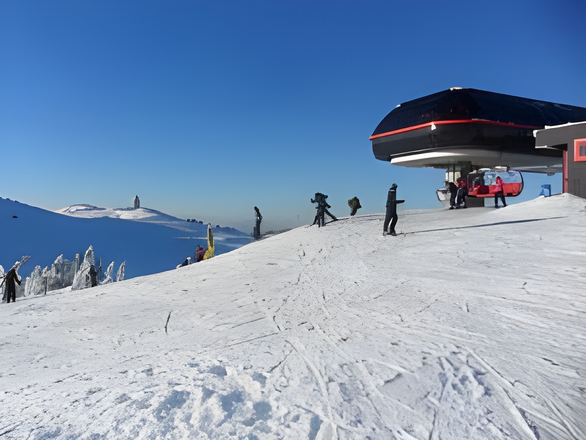 Vrh staze Jahorina